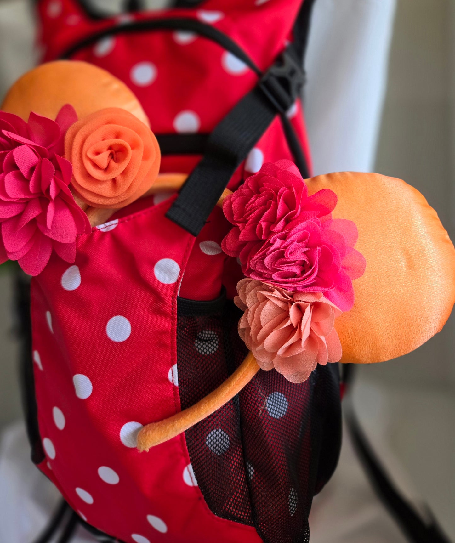 Red & White Dots Hydro Backpack