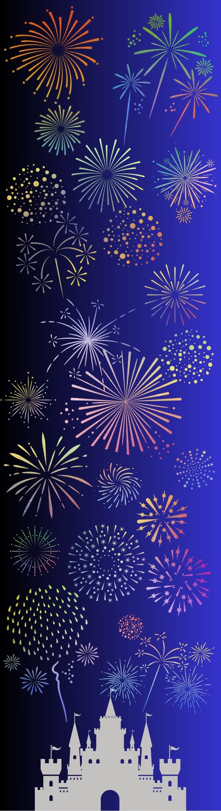 Castle Fireworks Cooling Towel