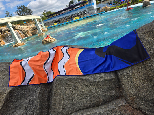 Just Keep Swimming Cooling Towel