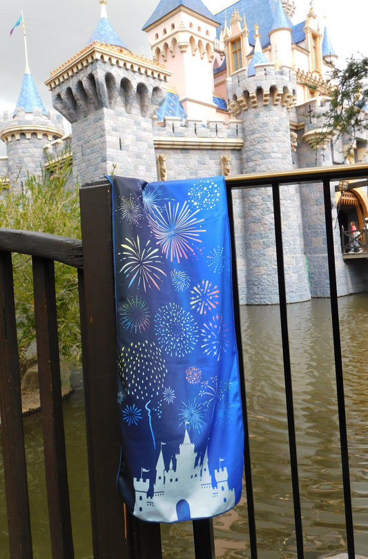 Castle Fireworks Cooling Towel